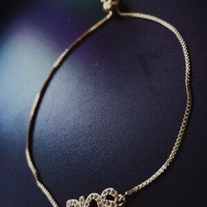 Pulsera Dios Zirconia