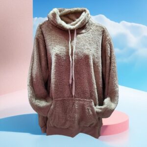 Dama sudadera Cafe afelpada